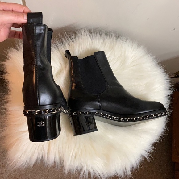 Chelsea boots chanel Clearance